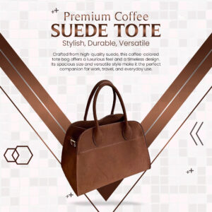 Suede Tote Bag