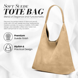 Suede Hobo Bag